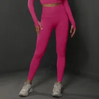 Seamless High Waist Booty Lifting Leggings thumbnail 3