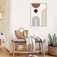 Boho Arch Canvas Wall Art 3-Piece Set thumbnail 5