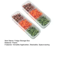 Stackable Refrigerator Food Storage Boxes thumbnail 3
