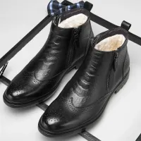 Premium Brogue Chelsea Boots for Men thumbnail 4