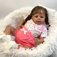 Realistic Reborn Baby Doll 22" thumbnail 2