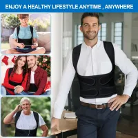 Adjustable Posture Corrector Back Brace thumbnail 2