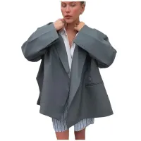 Oversize Asymmetrical Blazer thumbnail 5