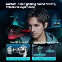 Lenovo GM2 Pro Wireless Gaming Earbuds thumbnail 4