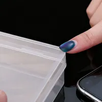 Clear Plastic Storage Box with Lockable Lid thumbnail 3