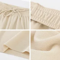 Wide Leg Ice Silk Summer Pants thumbnail 6