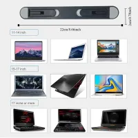 Foldable Laptop Stand with Cooling thumbnail 6