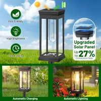 Retro Solar Pathway Lights Set thumbnail 5