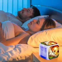 LED Kids Alarm Clock with Night Light thumbnail 4