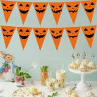 Halloween Pumpkin Pennant Banner thumbnail 6