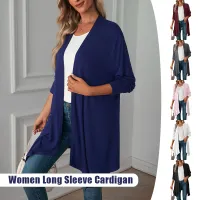 Women's Thin Long Cardigan Coat thumbnail 1