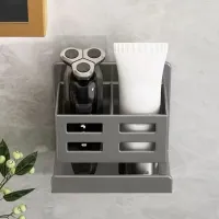 Aluminum Bathroom Storage Rack thumbnail 5