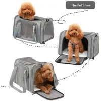 Foldable Waterproof Cat Carrier Backpack thumbnail 6