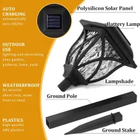 Solar LED Pathway Lights (8-Pack) thumbnail 3