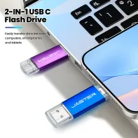 2-in-1 Type C USB Flash Drive Metal thumbnail 5