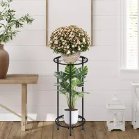 2-Tier Metal Plant Stand thumbnail 4