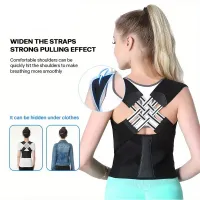 Adjustable Posture Corrector Back Brace thumbnail 3