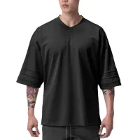 Men's Oversized Mesh Gym Tee thumbnail 3