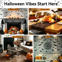 Halloween Spiderweb Decorations Set thumbnail 7