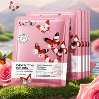 SADOER Rose Facial Mask - Hydrating & Anti-Aging thumbnail 2