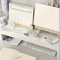 Elevated Laptop Shelf Desk Rack thumbnail 4