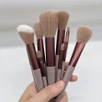 13-Piece Soft Makeup Brush Set with Bag thumbnail 6