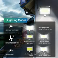 Solar COB LED Motion Sensor Light thumbnail 3