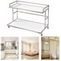 White Counter Storage Rack Organizer thumbnail 3