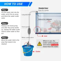 Aquarium Siphon Pump Gravel Cleaner thumbnail 3