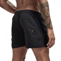 Coconut Tree Print Swim Trunks thumbnail 5