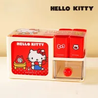 Sanrio HelloKitty Desk Organizer Box Drawer Pen Holder Removable Cute for Students Stationery Girls Daily Use Home Gifts thumbnail 4