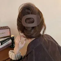 Korean Matte Acetate Hair Claw Clip thumbnail 2