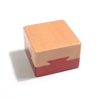 Secret Opening Wooden Puzzle Box thumbnail 2