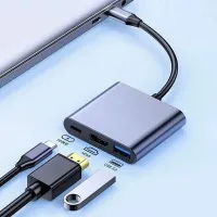 3-in-1 USB C Hub with 4K HDMI thumbnail 1