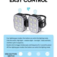 Q5 Bike Headlight & Taillight Set thumbnail 5
