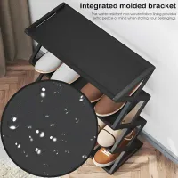 4-Tier X-Type Shoe Storage Rack thumbnail 4