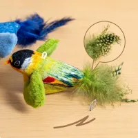 Interactive Bird Cat Toy with Catnip thumbnail 4