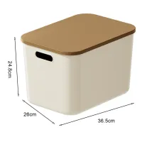 Stackable Plastic Storage Box with Lid thumbnail 6