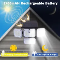 Solar Motion Sensor Wall Lamp thumbnail 2