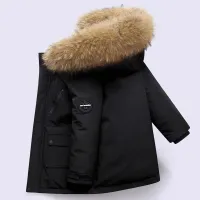 Kids Winter Padded Parka Jacket thumbnail 3