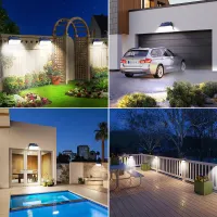 Solar Motion Sensor Security Light thumbnail 5