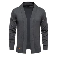Men's Winter Knitted Cotton Cardigan thumbnail 1