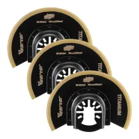 Vearter Titanium Oscillating Semi-Circular Blades (3 Pcs) thumbnail 1