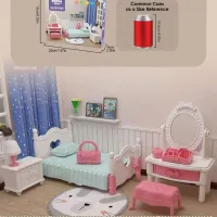 DIY Miniature Dollhouse Bathroom Set thumbnail 5