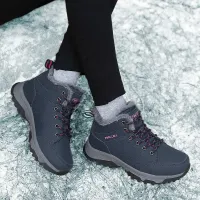White Basketball Hiking Shoes for Women thumbnail 3