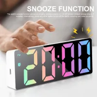LED Digital Alarm Clock with Temperature thumbnail 5