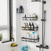5-Pack Stainless Steel Shower Caddies thumbnail 5