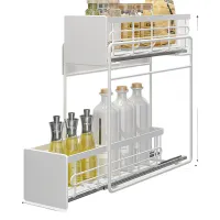 Magnetic Refrigerator Storage Rack thumbnail 6