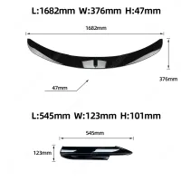 BMW 3 Series M-Sport Front Bumper Splitter thumbnail 4