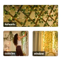 Solar Ivy Leaf Vine String Lights thumbnail 5